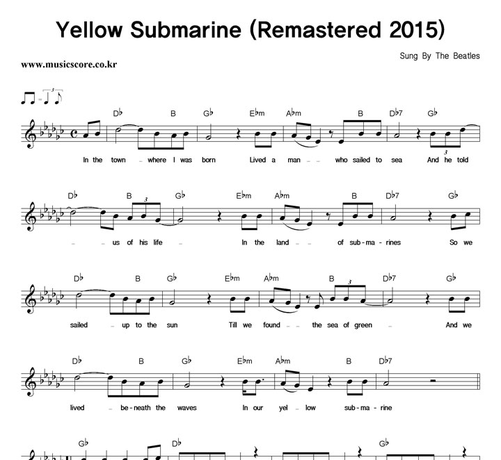 The Beatles Yellow Submarine Ǻ