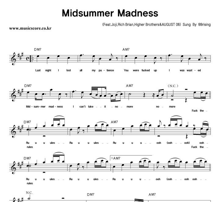 88rising Midsummer Madness Ǻ