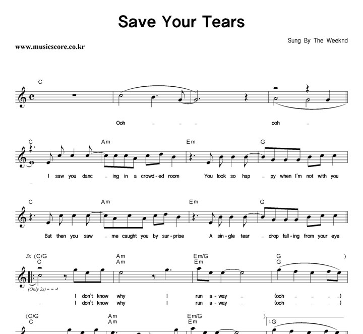 The Weeknd Save Your Tears Ǻ