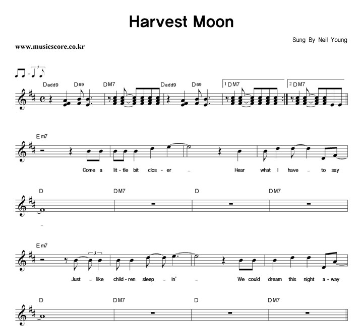 Neil Young Harvest Moon Ǻ