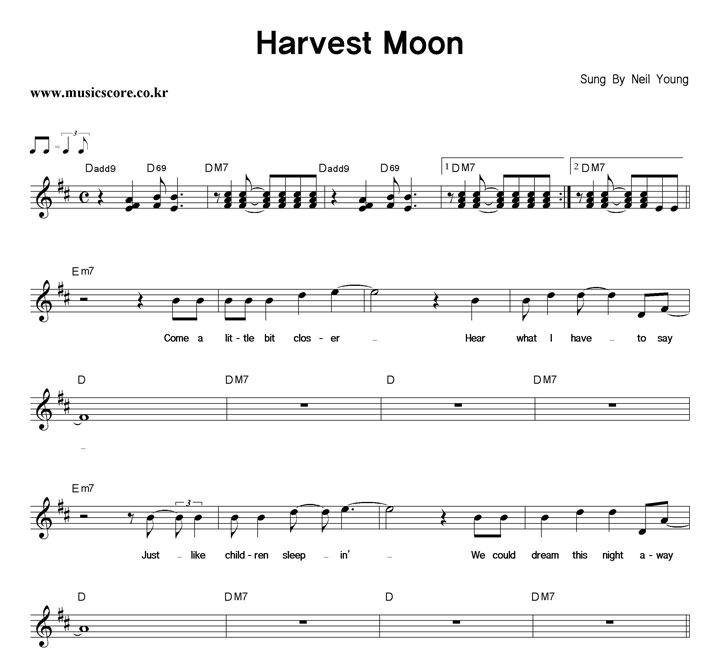 Neil Young Harvest Moon �Ǻ�