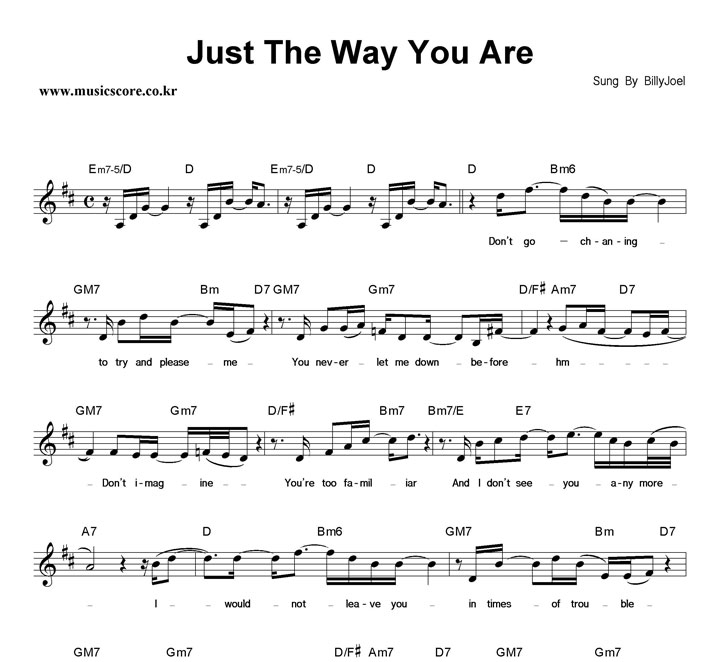 Billy Joel Just The Way You Are (Radio Edit) Ǻ