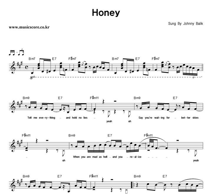 Johnny Balik Honey Ǻ