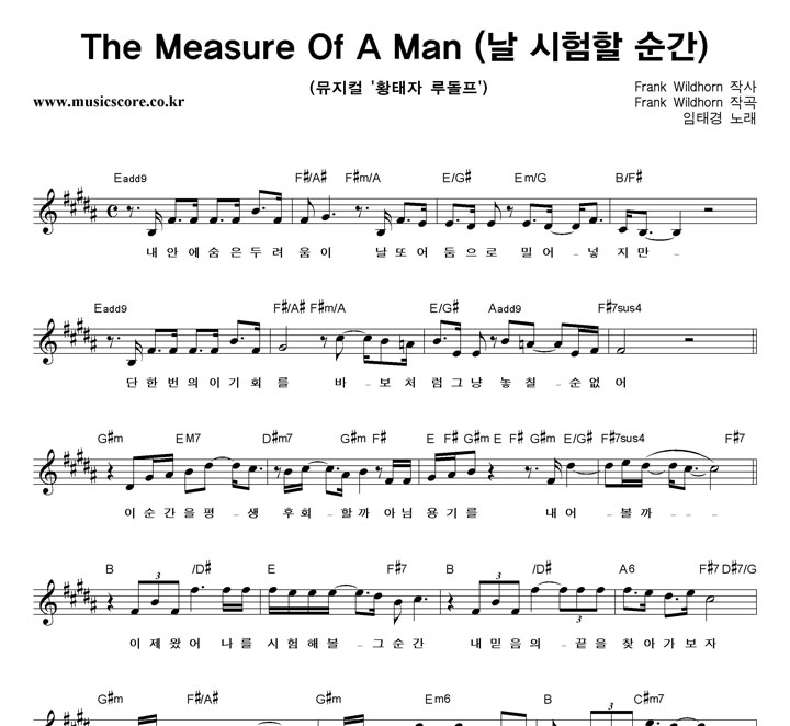 ° The Measure Of A Man (  ) Ǻ