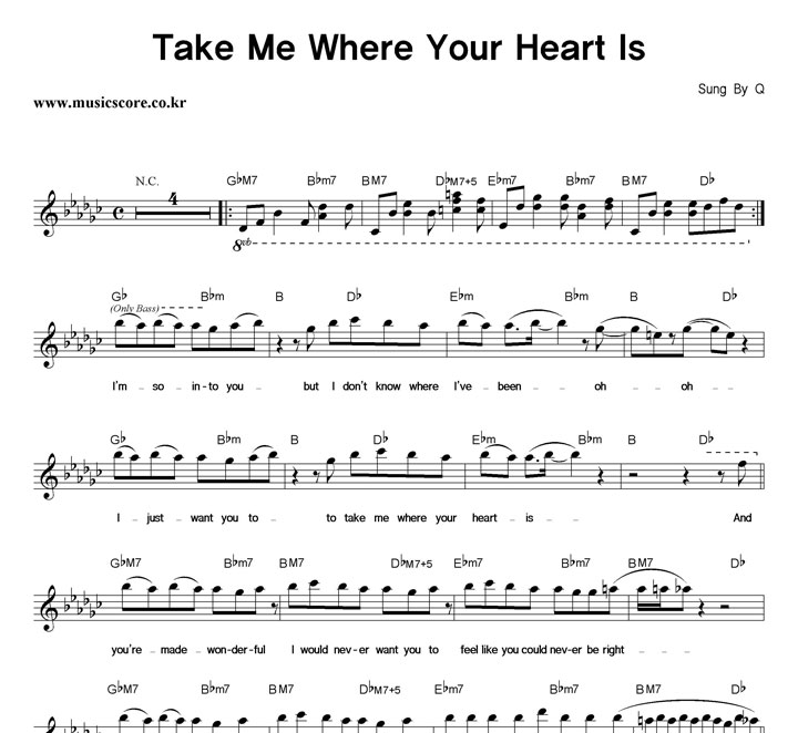 Q Take Me Where Your Heart Is Ǻ
