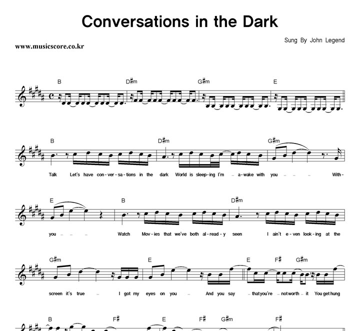 John Legend Conversations In The Dark Ǻ