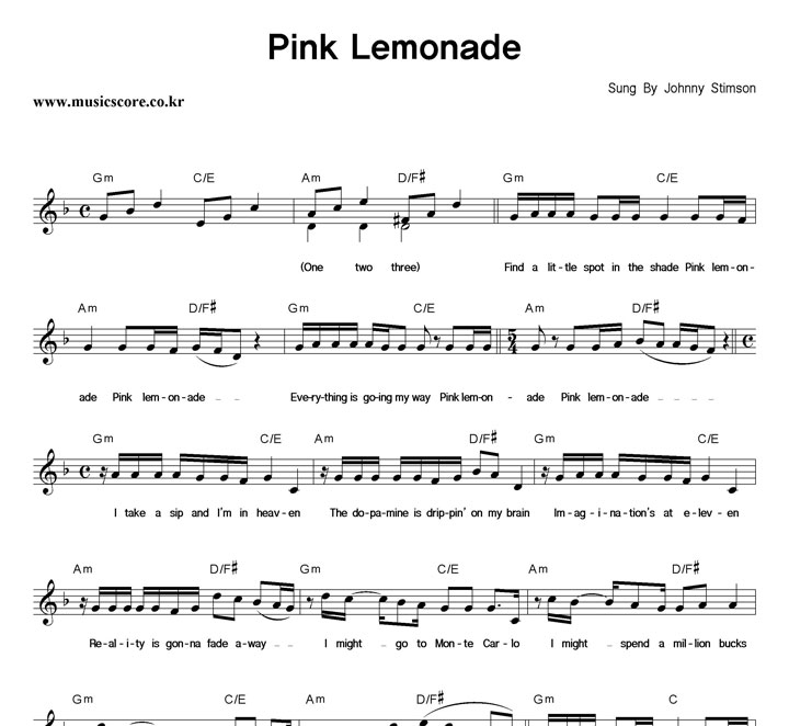 Johnny Stimson Pink Lemonade Ǻ