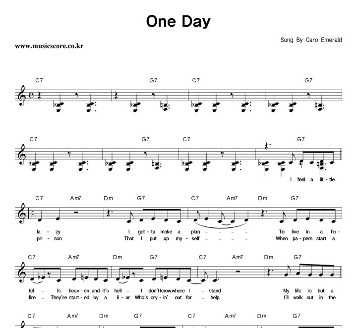 Caro Emerald One Day Ǻ