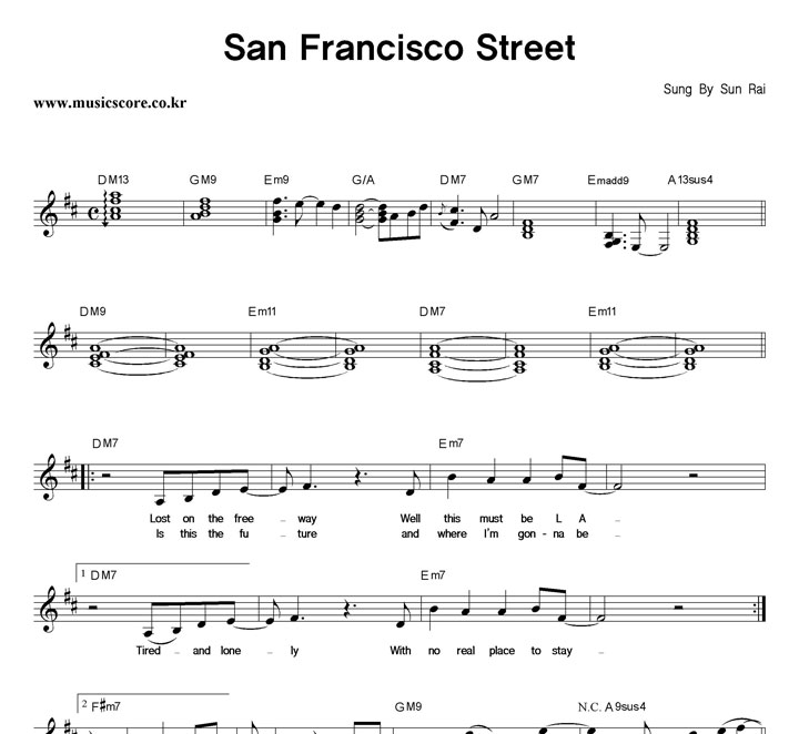 Sun Rai San Francisco Street Ǻ