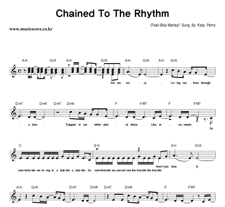 Katy Perry Chained To The Rhythm Ǻ