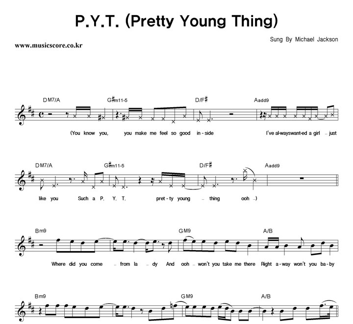 Michael Jackson P.Y.T. (Pretty Young Thing) Ǻ