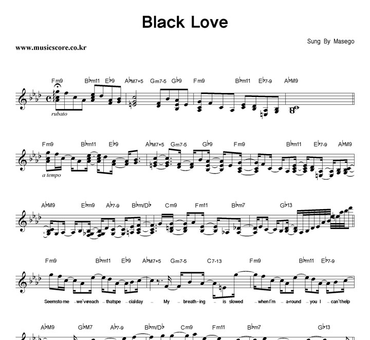 Masego Black Love Ǻ