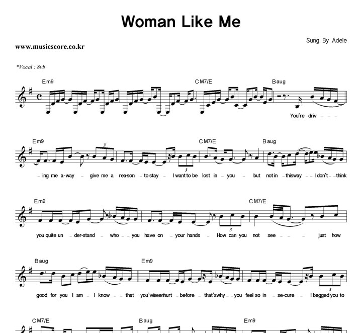 Adele Woman Like Me Ǻ