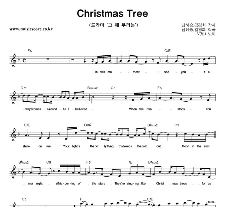 V() Christmas Tree Ǻ