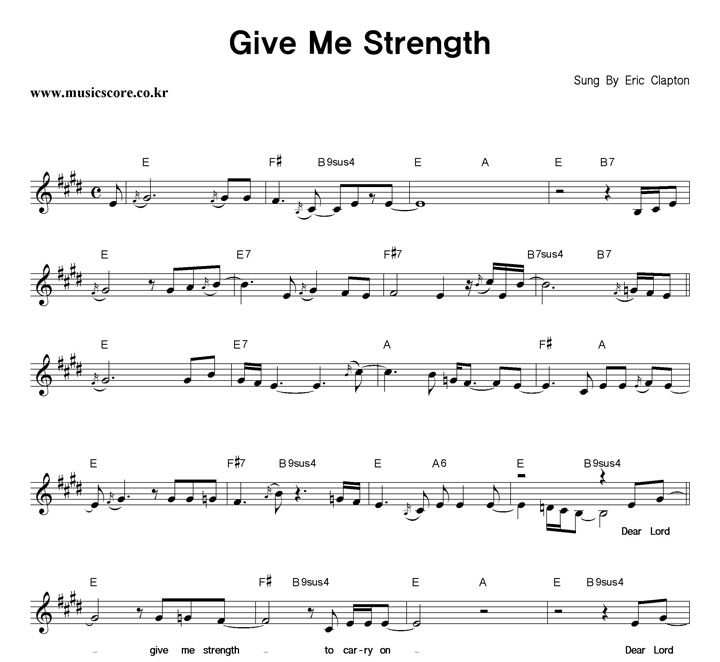 Eric Clapton Give Me Strength Ǻ