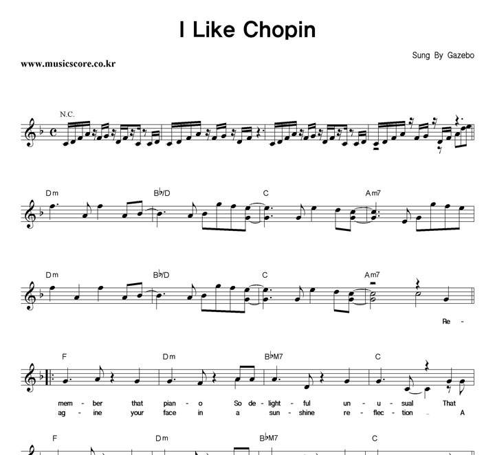 Gazebo I Like Chopin Ǻ