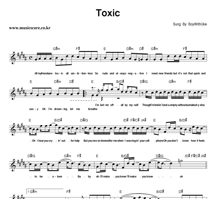 BoyWithUke - Toxic Sheets by PoLo Yap