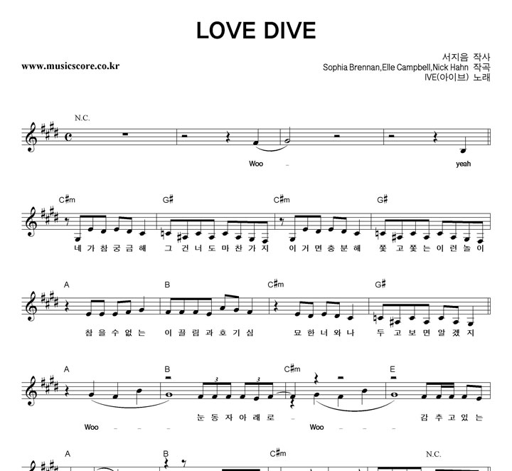 IVE(̺) LOVE DIVE Ǻ