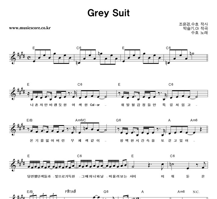 ȣ Grey Suit Ǻ