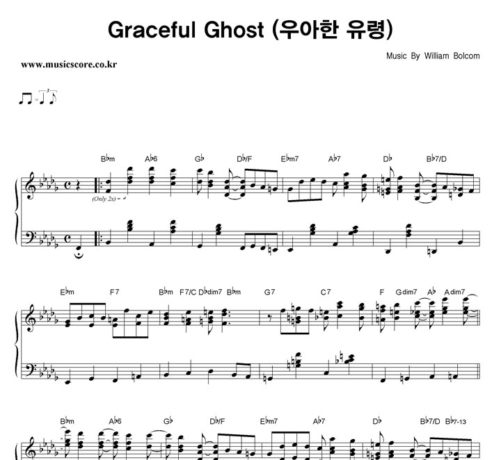 William Bolcom Graceful Ghost ( ) ǾƳ Ǻ