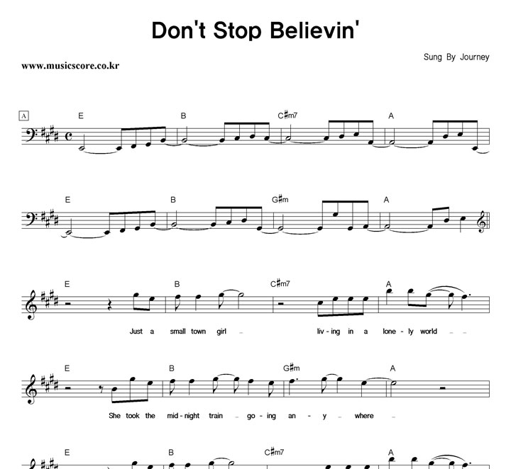 Journey Don't Stop Believin' Ǻ