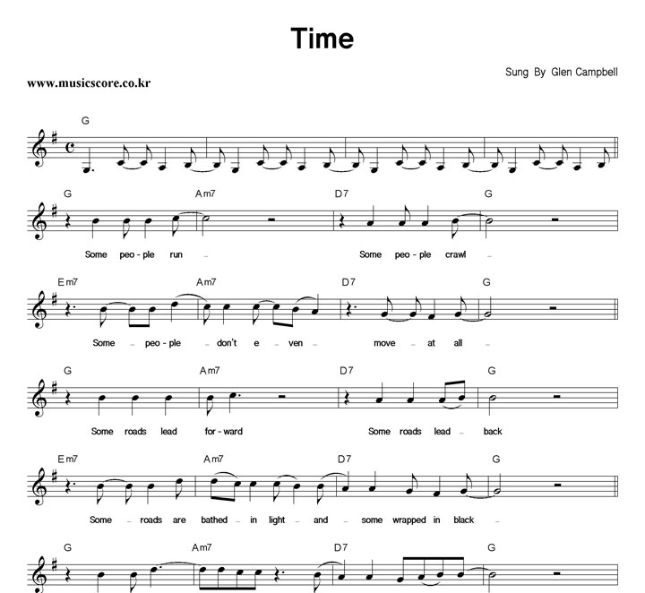 Glen Campbell Time Ǻ
