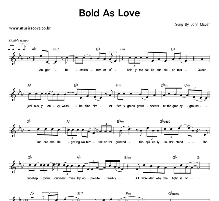 John Mayer Bold As Love Ǻ