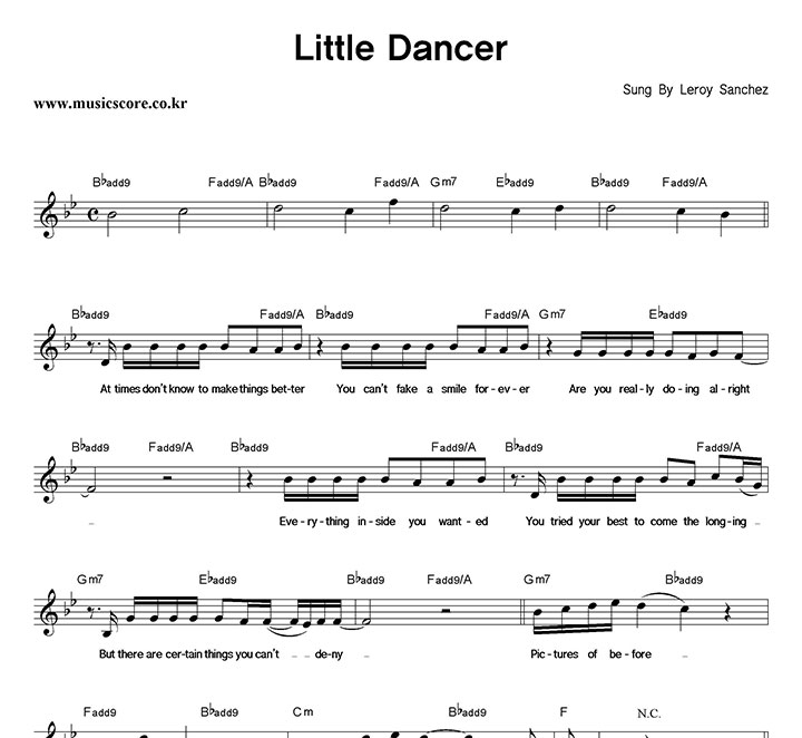 Leroy Sanchez Little Dancer Ǻ