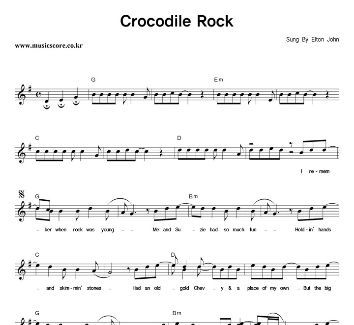 Elton John Crocodile Rock Ǻ