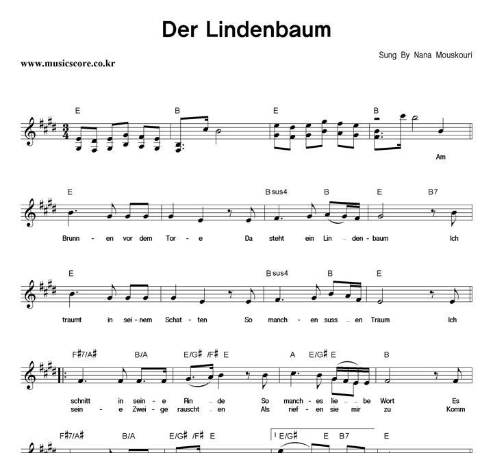 Nana Mouskouri Der Lindenbaum Ǻ