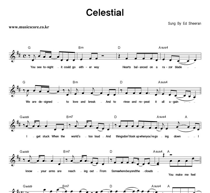 Ed Sheeran Celestial Ǻ