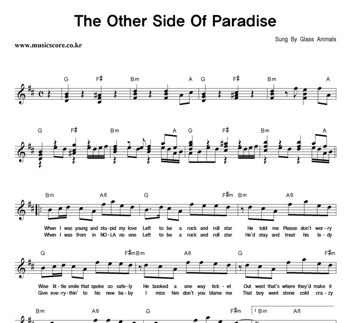 Glass Animals The Other Side Of Paradise Ǻ