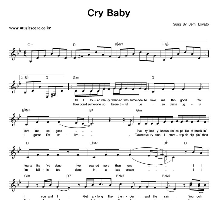 Demi Lovato Cry Baby Ǻ
