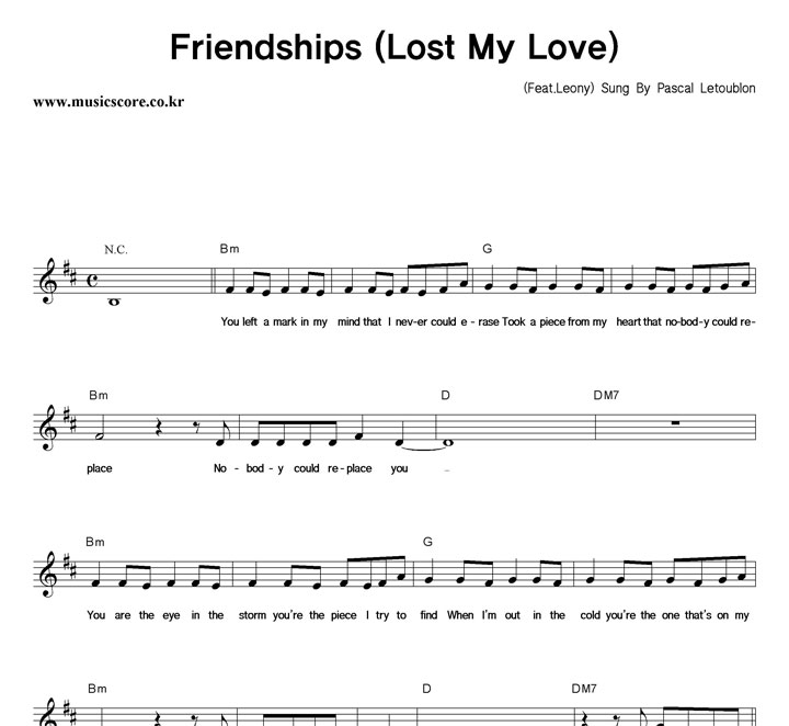 Pascal Letoublon Friendships Ǻ