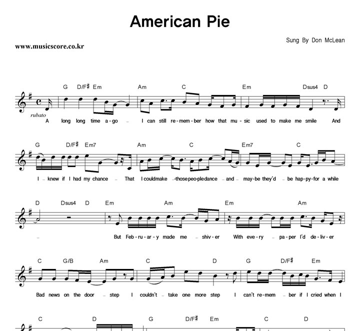 Don McLean American Pie Ǻ