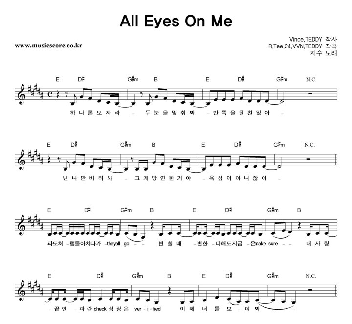 (JISOO) All Eyes On Me Ǻ