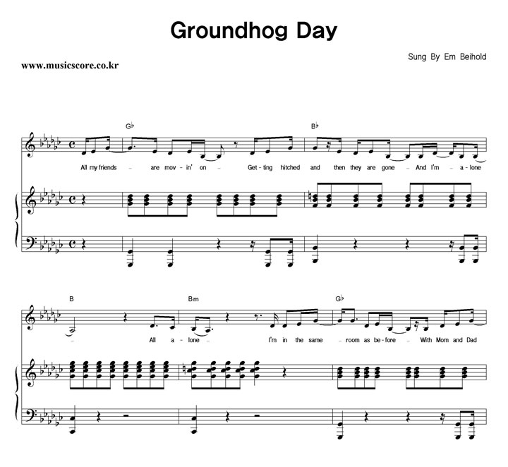 Em Beihold Groundhog Day ǾƳ Ǻ