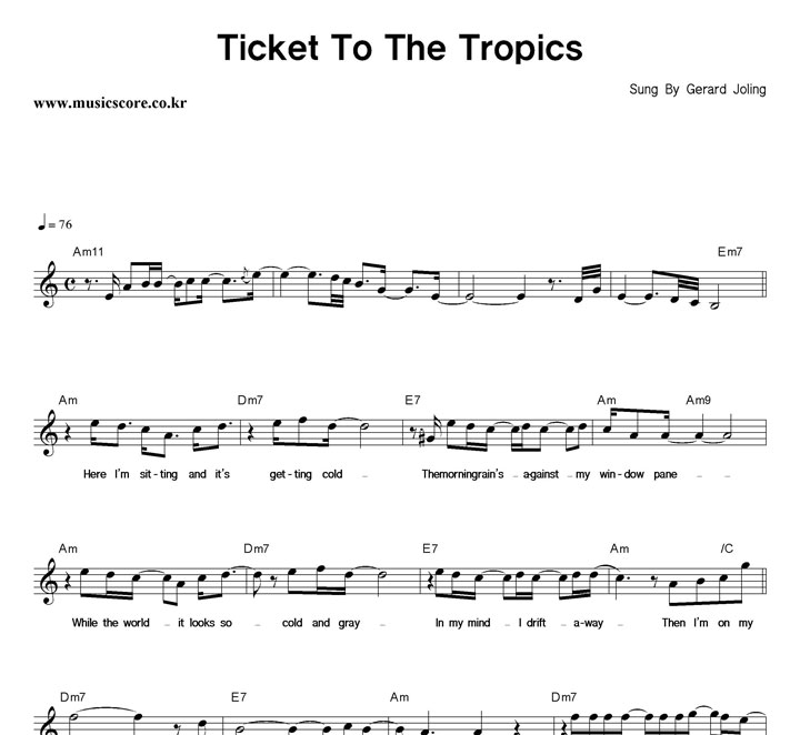Gerard Joling Ticket To The Tropics Ǻ