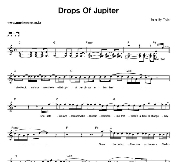 Train Drops Of Jupiter Ǻ