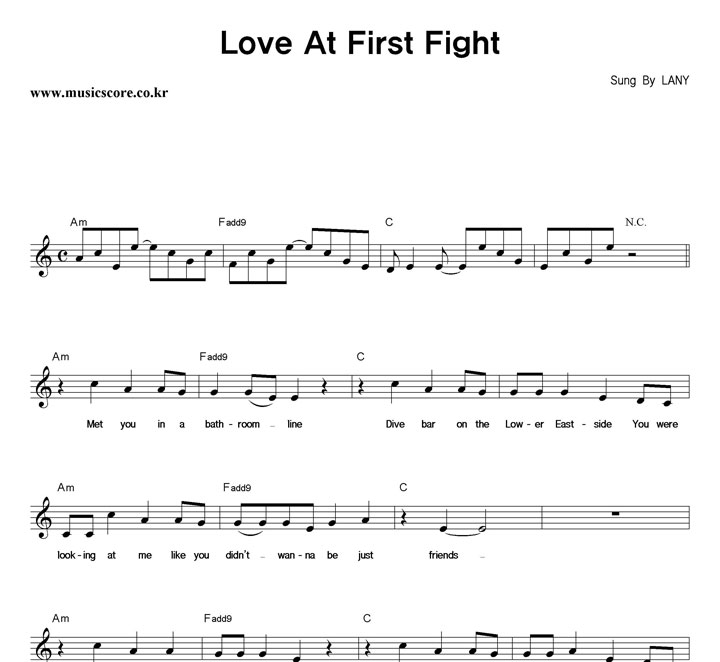 LANY Love At First Fight Ǻ