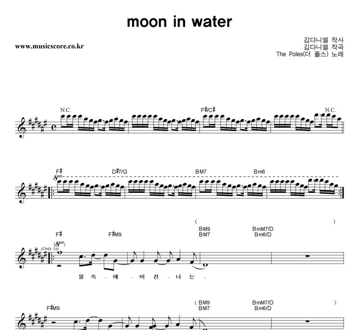 ThePoles() Moon In Water Ǻ