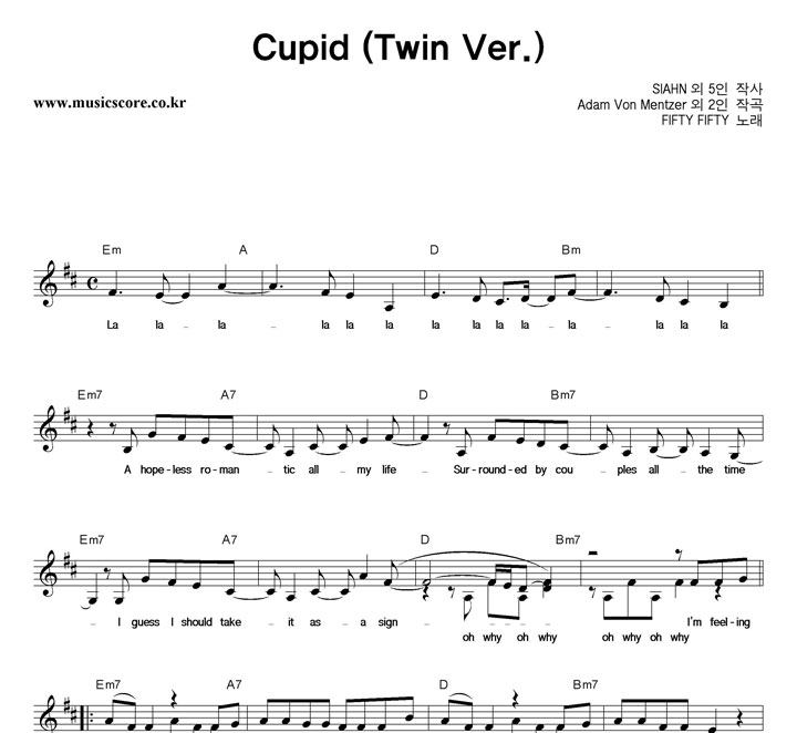 FIFTY FIFTY Cupid (Twin Ver.) Ǻ