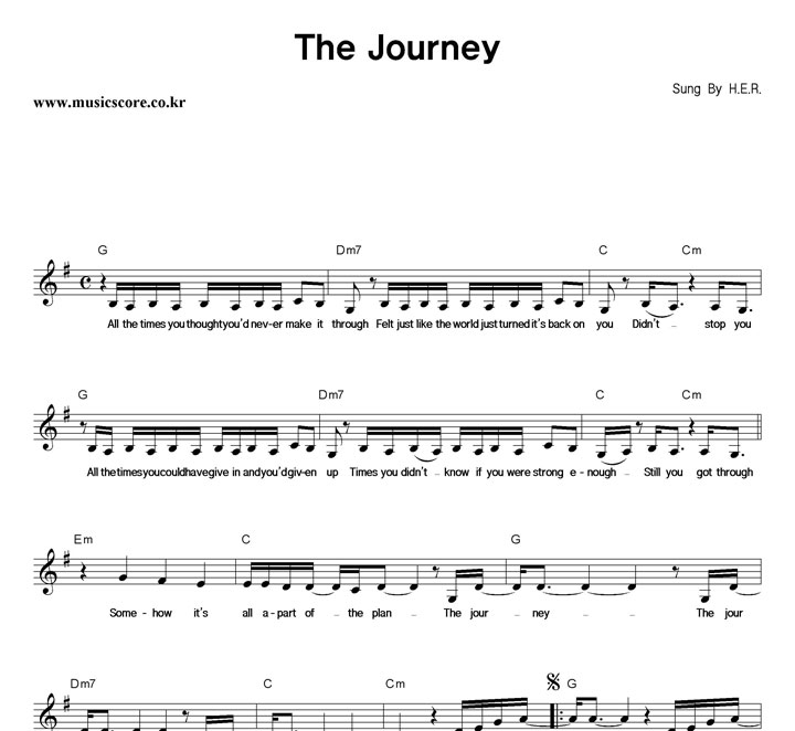 H.E.R. The Journey Ǻ
