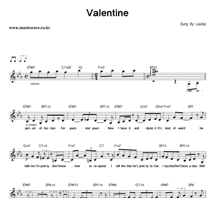 Laufey Valentine Ǻ