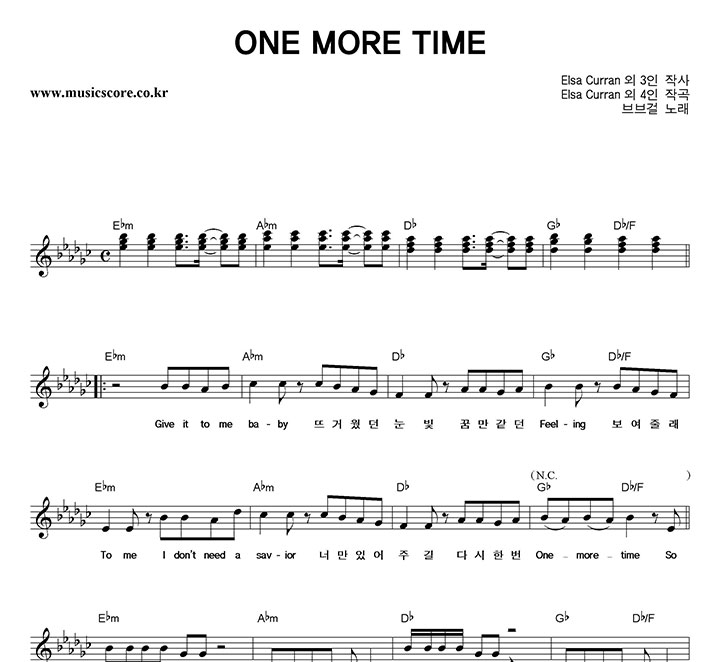  ONE MORE TIME Ǻ