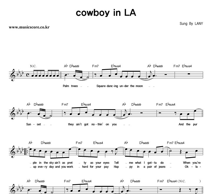 LANY cowboy in LA Ǻ