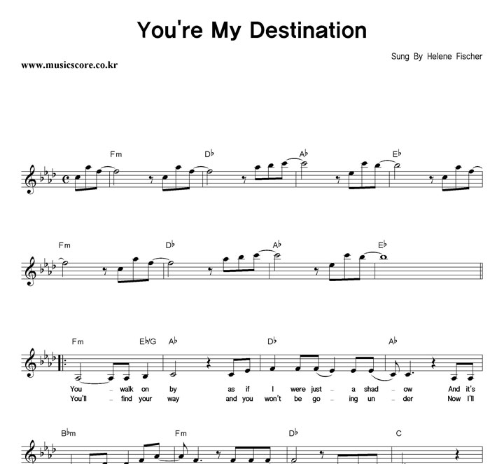 Helene Fischer You're My Destination Ǻ