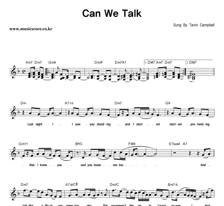 Tevin Campbell Can We Talk Ǻ