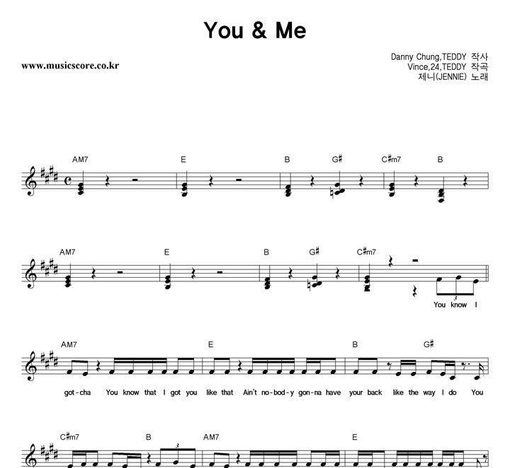  You & Me Ǻ