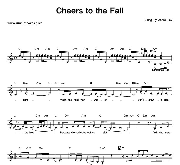 Andra Day Cheers To The Fall Ǻ